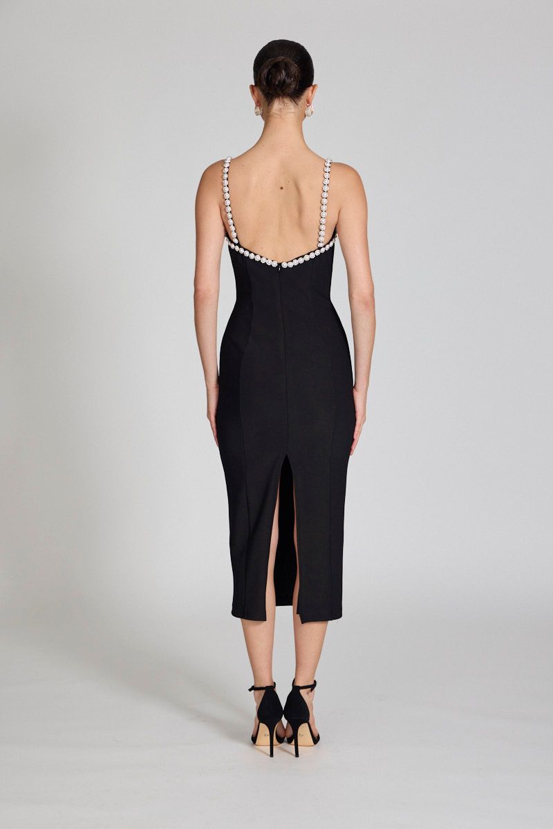 Romance - Gisella Pearl Detail Midi