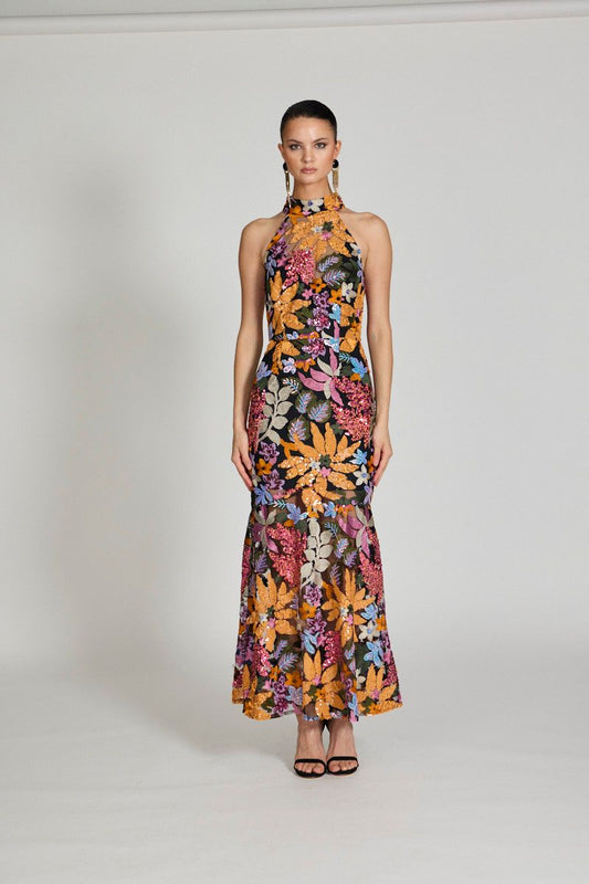 Romance - Chiara High Neck Maxi