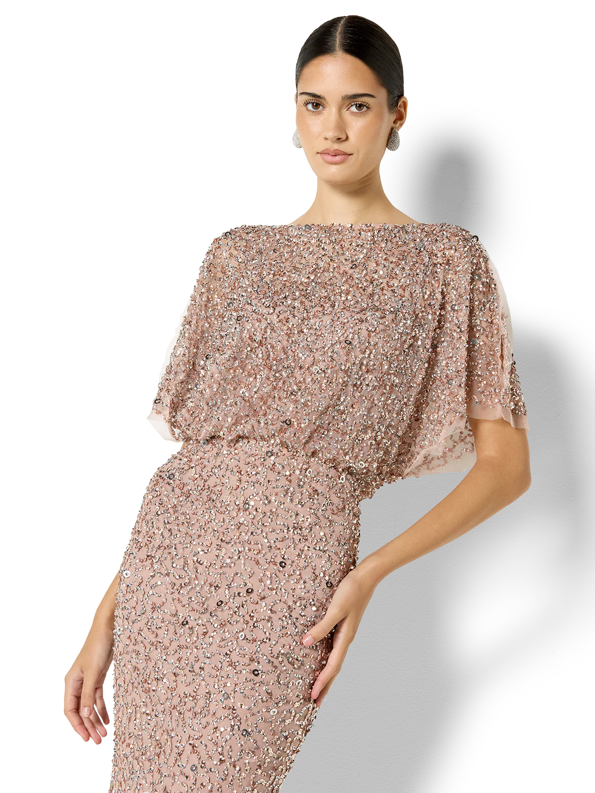 Montique - Mimi Hand Beaded Gown