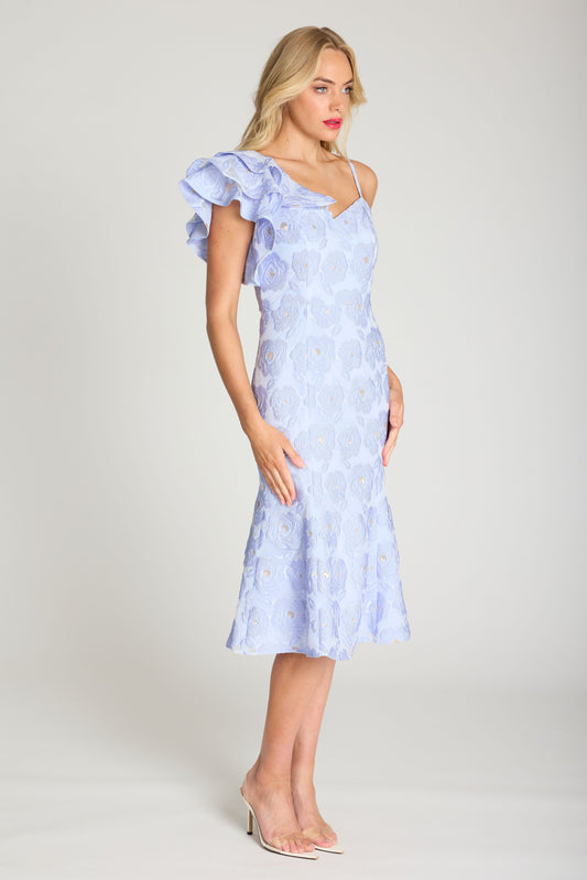 Romance - Selena Frill Sleeve Dress