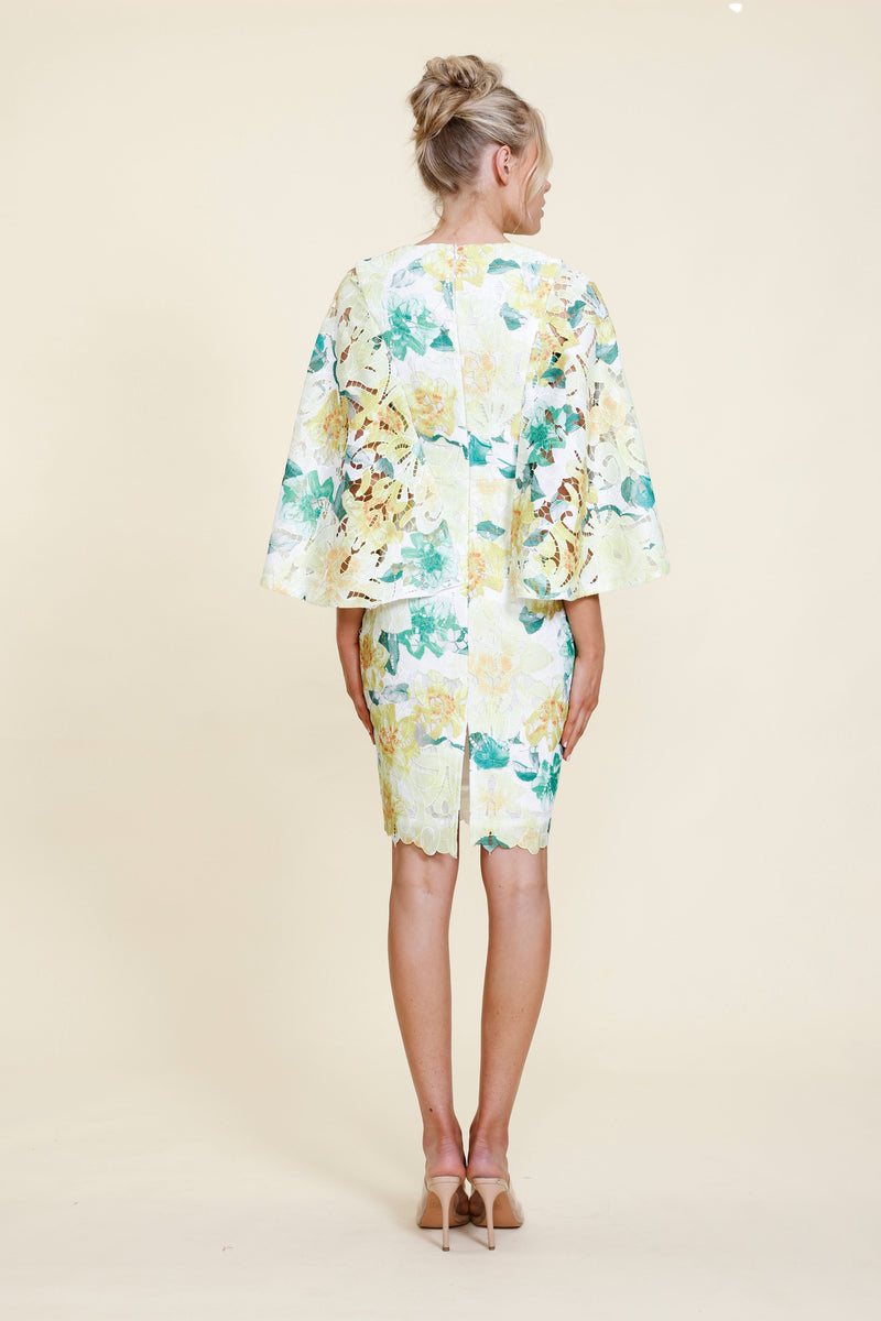 Romance Felicia Cape Dress Gowns Charlestown