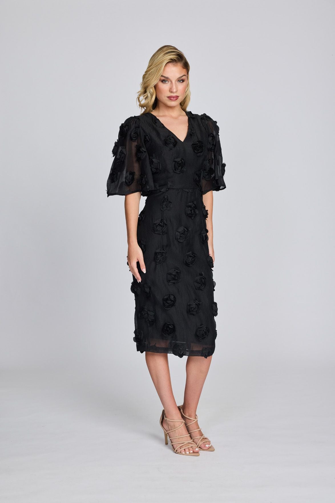 Romance - Khloe Bell Sleeve Dress