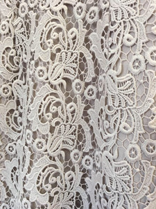Chriselle Enchanted Heart Lace Midi Dress 18827