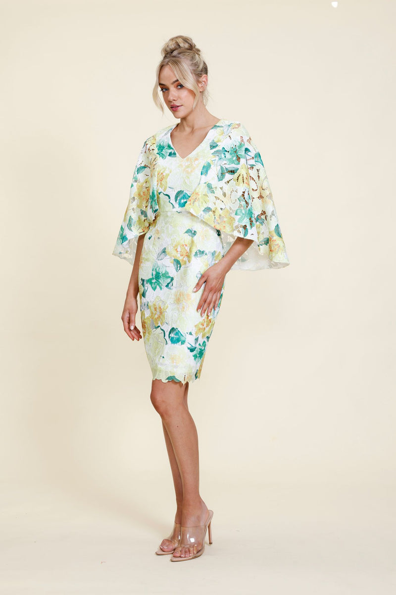 Romance Felicia Cape Dress Gowns Charlestown